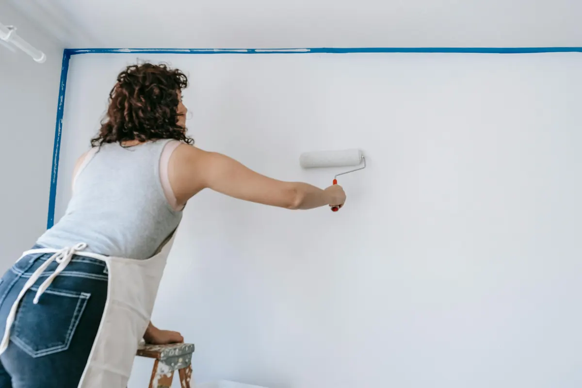 Painting work on a residential property in Portland, OR